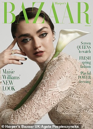 The March issue of Harper's Bazaar UK goes on sale from February 8