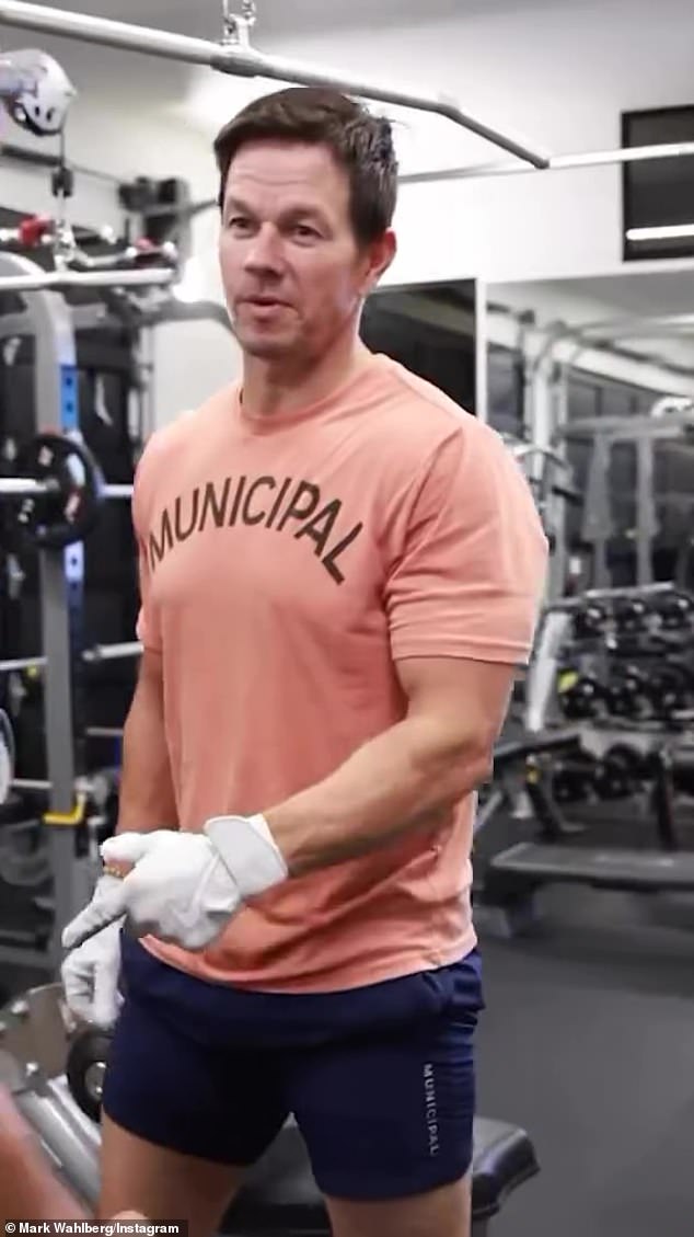 The 52-year-old actor – who went shirtless in a similar post from a few weeks ago – took to Instagram on Thursday to share a video of one of his grueling '4am club' workouts