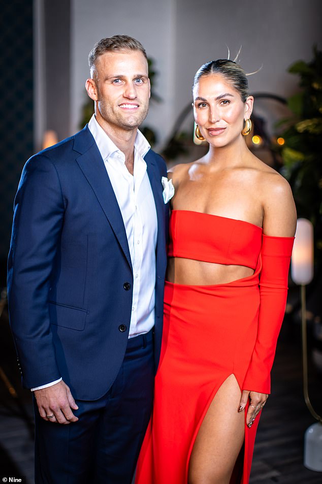 Married At First Sight's Tim Calwell has addressed claims he secretly texted an ex-girlfriend behind the back of his TV girlfriend Sara Mesa while filming for the show