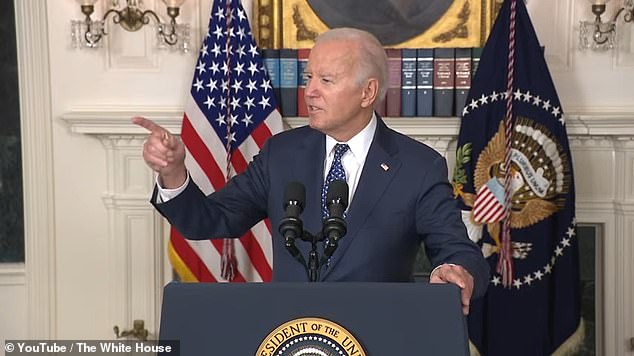 President Biden went after reporters, accusing special counsel Robert Hur of focusing on his memory in his report announcing the decision not to charge him over his handling of classified documents.