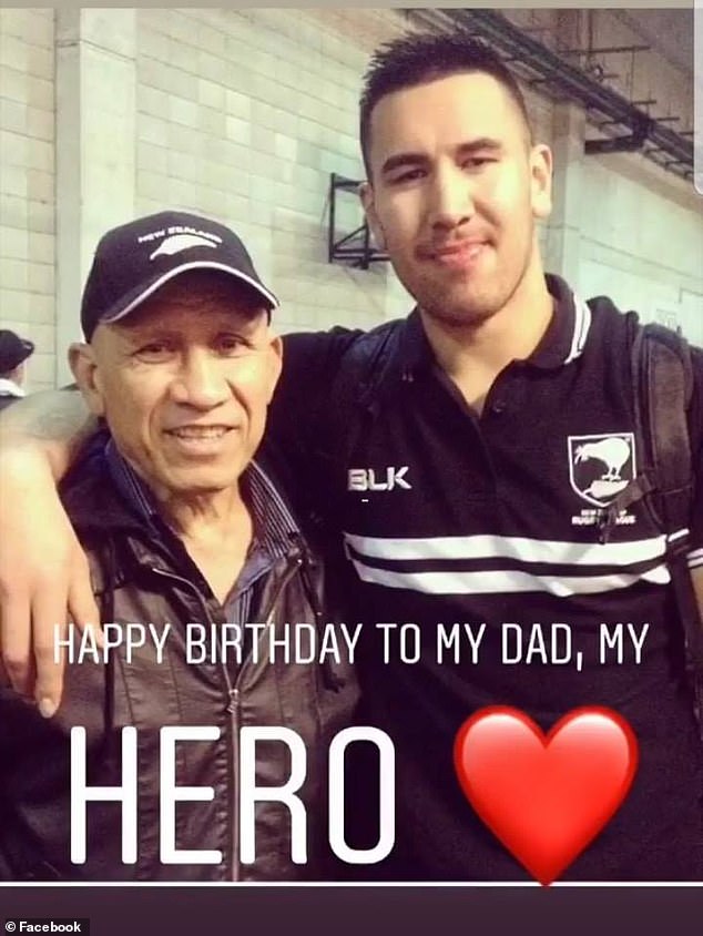 Asofa-Solomona's late father Vala built the shed at his home in Essendon and enjoyed spending time working in the garden