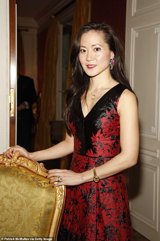 Angela Chao, head of the dry bulk shipping company, died over the weekend, with her family saying they were devastated by the news.  Chao is pictured at the New York City Opera Pre-Gala Celebration in 2010