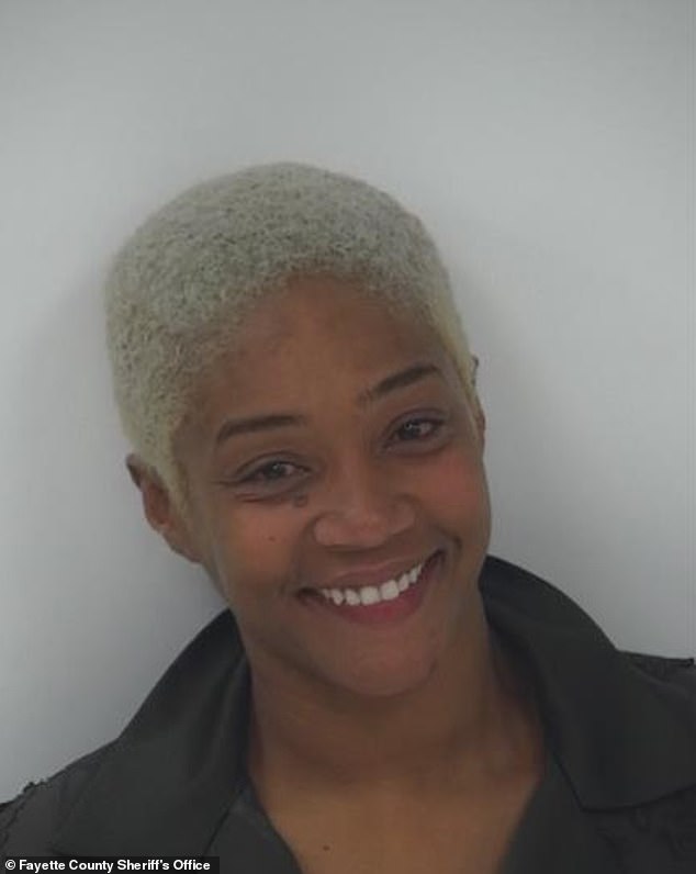 “When I saw that, I looked like Tiffany.  If you had a man like mine, you might not have been under the influence twice,” said Mo'Nique;  Tiffany was seen smiling in her mugshot after her first DUI arrest in January 2022