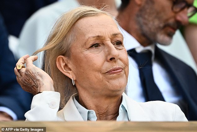 Martina Navratilova opposes Megan Rapinoe in the debate about trans women in women's sports