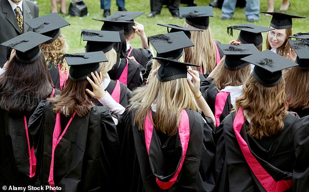 The students want a partial refund of around £5,000, the typical pre-pandemic difference between the £9,250 for an in-person degree and an online degree.  It could cost the sector up to £765 million (Stock Image)