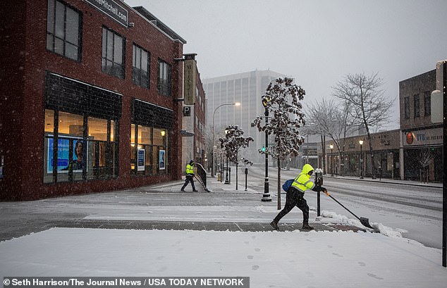 Millions of people in the Northeast woke up to the onset of a winter snowstorm that could bring the biggest snowfall in more than two years