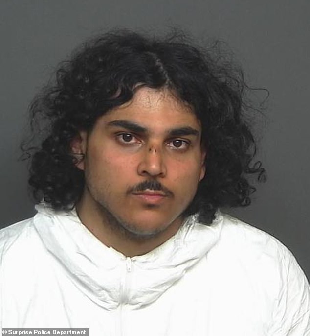 Raad Almansoori, 26, was arrested by police in Arizona for a separate attack on another woman