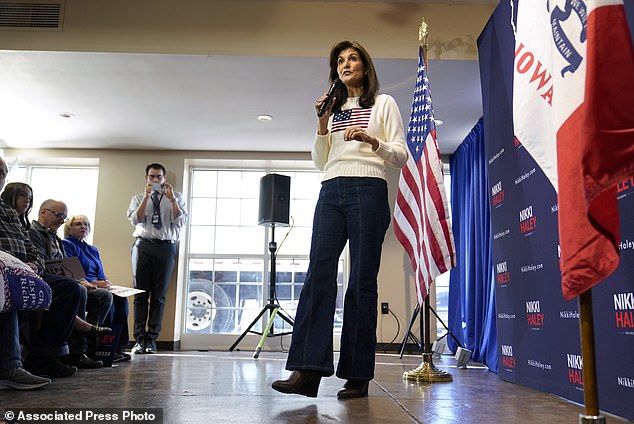 War of Words: Haley botched a question about the causes of the Civil War during her campaign in New Hampshire.  She later admitted that it was 'of course' about slavery