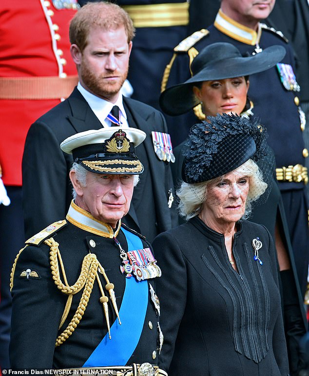 Imagine how lonely he must have felt, his father running away after their fleeting reunion – the first time Harry has spoken to Charles in person since Her Majesty Queen Elizabeth's funeral in September 2022 – contentedly cocooned with Camilla.