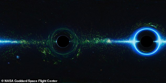 When primordial black holes fly past a planet, physicists calculate, 