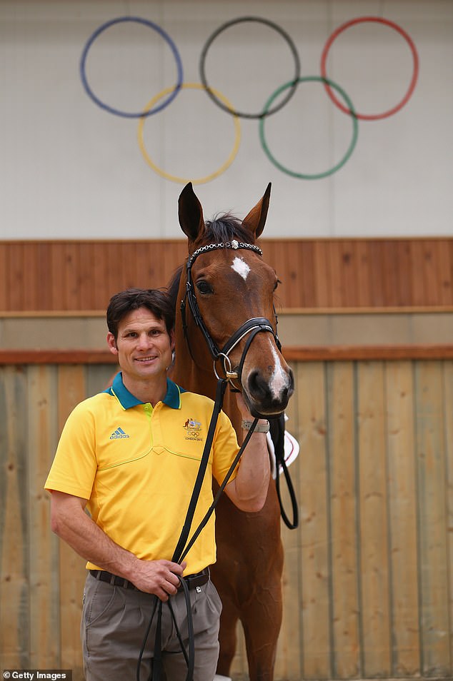 Having won three medals at three previous Olympic Games, Mr Rose (pictured) cannot appear at any events until an investigation by Equestrian Australia is completed.