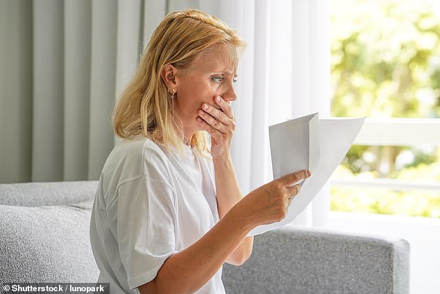 Westpac has cut a further 132 jobs across various sections.  A stock image is shown of a woman who has just received bad news