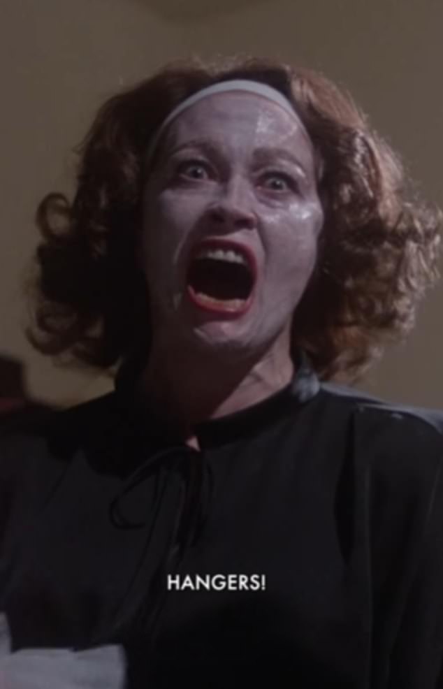 Oscars bosses raised eyebrows with a birthday tribute to Faye Dunaway featuring clips from her 1981 film Mommie Dearest - which was snubbed for awards by Academy bosses and which the 83-year-old actress is known to hate .  Dunaway is seen in one of the Joan Crawford biopic's many memorable scenes, in which she berates adopted daughter Christina for using wire hangers.