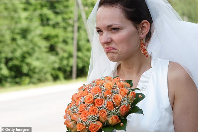 “When I realized she was about to explode again, I interrupted her with "In case you don't know, I'm the one marrying your son, not you."' the bride recalled of the heated meeting (stock image)