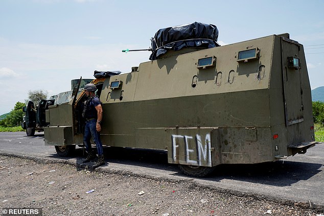 The Jalisco New Generation Cartel is reported to operate advanced armored vehicles