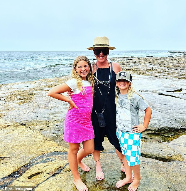 Pink considers Australia a second home and during her latest visit she made the most of her time Down Under with her children