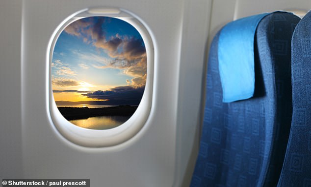 An airline passenger has spoken of his surprise after a woman asked him to give up his Business Class seat for an Economy seat so her husband could sit next to her (stock image)