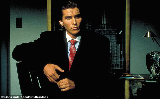 Christian Bale's portrayal of serial killer and Wall Street banker Patrick Bateman is a prime example of a narcissistic personality