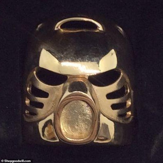 The mask had been listed at Shop Goodwill for a base price of just $14.95, but following its discovery, the rare item previously saw bids for as much as $33,000.