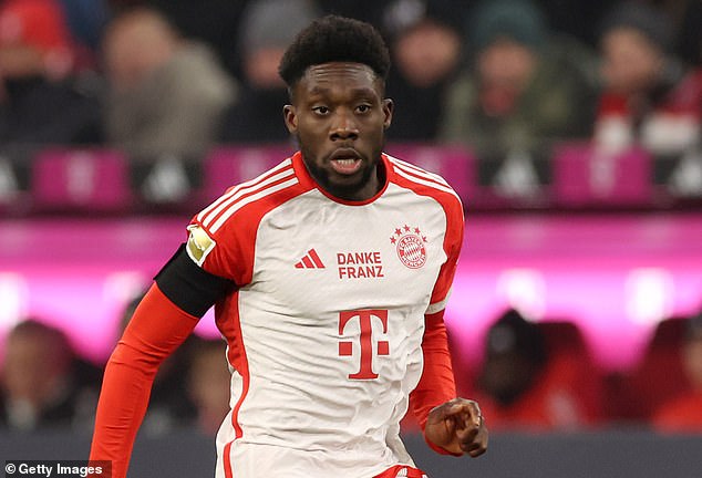 Davies' contract with Bayern expires in 2025 and Real would like him not to renew his contract
