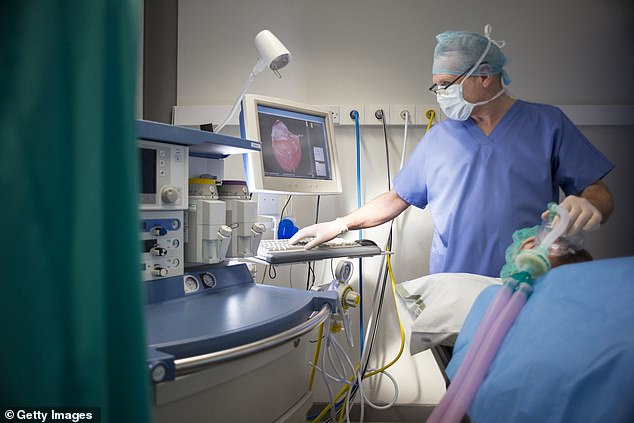 Hiring low-cost medics, called nurse anesthetists (AAs), to work in operating rooms is not cost-effective because they are paid too much, research shows (Stock Photo)