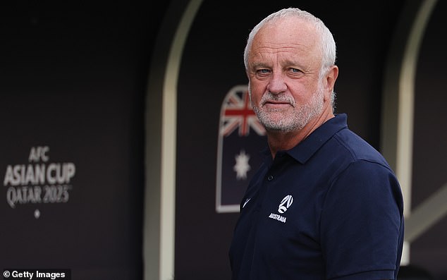 Socceroos coach Graham Arnold joked he called 'Aussie Ange' Postecoglou and said he was welcome to take the superstar back before he plays Australia