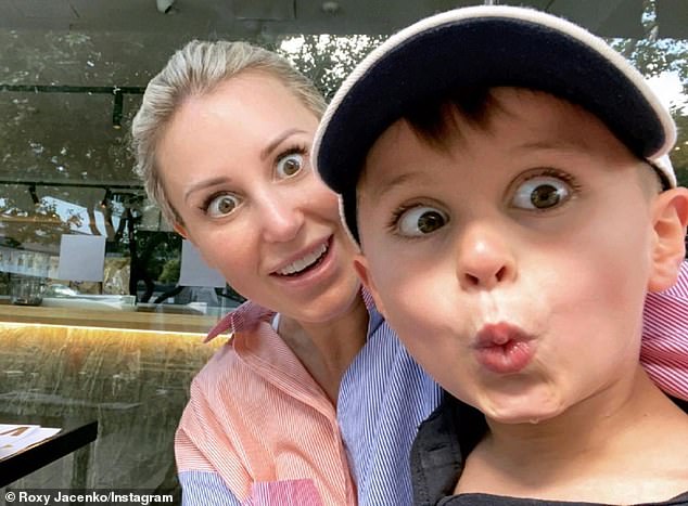 The 44-year-old children of Roxy Jacenko (left) are no strangers to living an incredibly lavish lifestyle, and now her son Hunter Curtis, nine, (right) has a list of luxury demands for his upcoming birthday