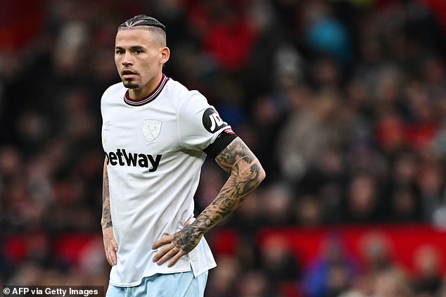 Roy Keane criticized Kalvin Phillips' performance as West Ham were defeated by Man United