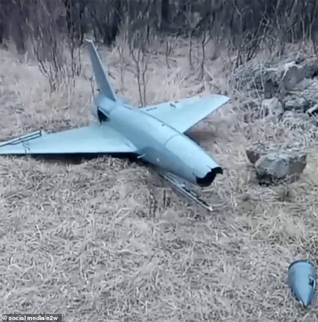 The FSB security service claims to have ignored the Banshee drone's flight plan while it was on a mission and landed the UAV