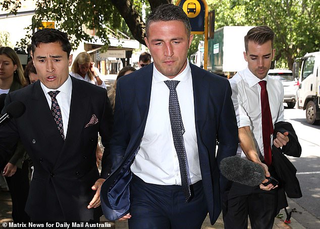 Sam Burgess has vowed not to use his mobile phone while driving