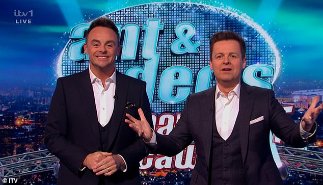 Ant McPartlin and Declan Donnelly had viewers in tears as they returned this weekend for the last ever series of their show Saturday Night Takeaway