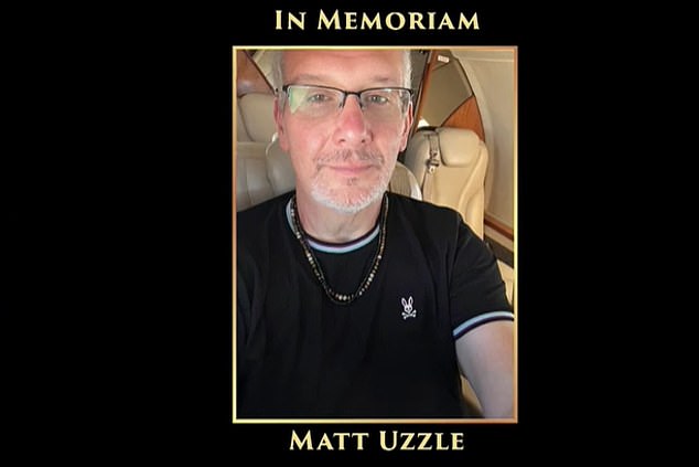 Matt Uzzle, 50, was found dead on February 13 during a police welfare check at his home in Piermont, New York.  Sherri aired a tribute (above) at the end of the February 15 episode.