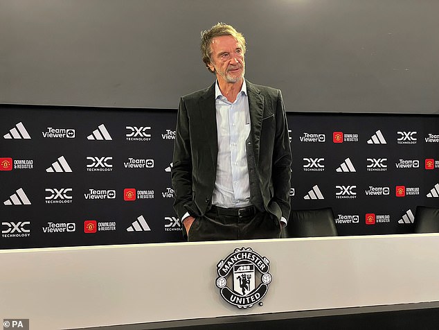 Sir Jim Ratcliffe has delivered a scathing assessment of the organization he inherited at Manchester United after his £1.3 billion buyout of a 27.7 per cent stake was confirmed