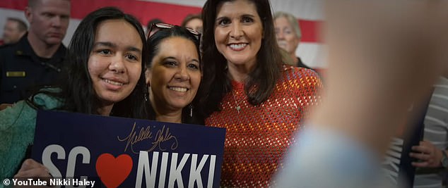 Haley's closing message in her campaign ad in South Carolina is how she is committed to a 