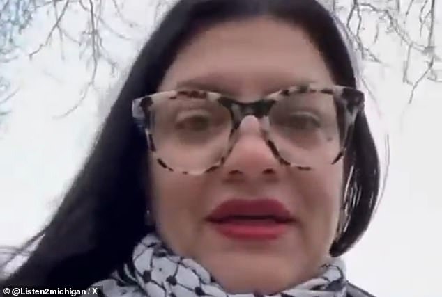 Rep. Rashida Tlaib (D-MI) cast her vote for “uncommitted” rather than for President Joe Biden as she accused the U.S. of aiding “genocide” against the Palestinians.  She posted a video after voting