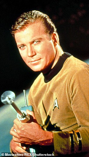 Star Trek: William rose to fame as Captain James T Kirk on Star Trek, a role he played from 1966 to 1994