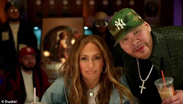 Fat Joe arrives and leans over Lopez, who is still in disbelief, as Damon plays his famous Good Will Hunting line and says, 