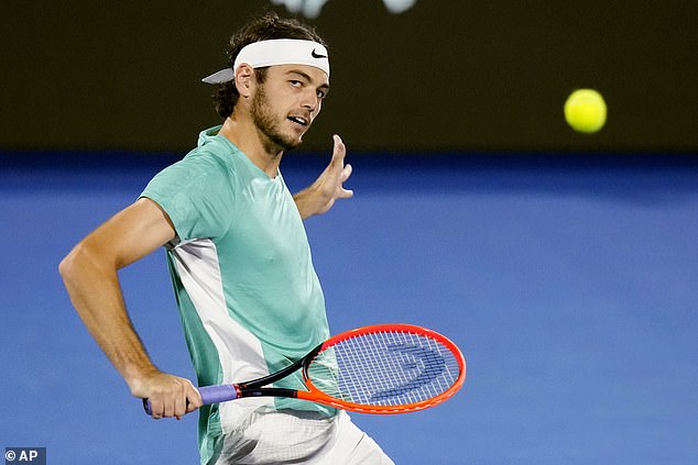 Fritz, who will be seen on Saturday in the semifinals of the Delray Beach Open, uses a Head racket