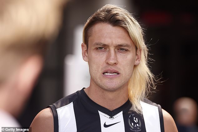 Magpies star Darcy Moore would be the first to tackle player fashion if he were to be AFL CEO for a day