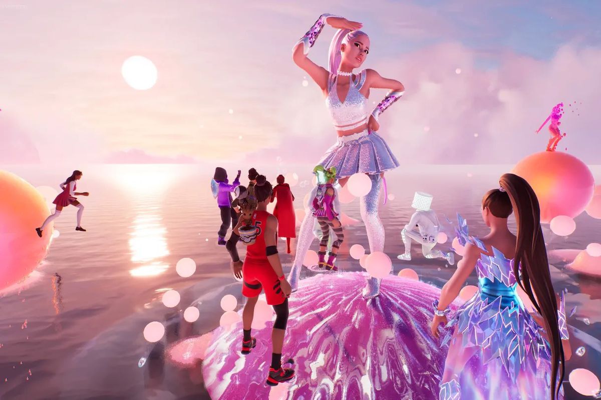 Epic's ability to host hugely popular virtual events – like this one with Ariana Grande – has established Fortnite's metaverse credentials.