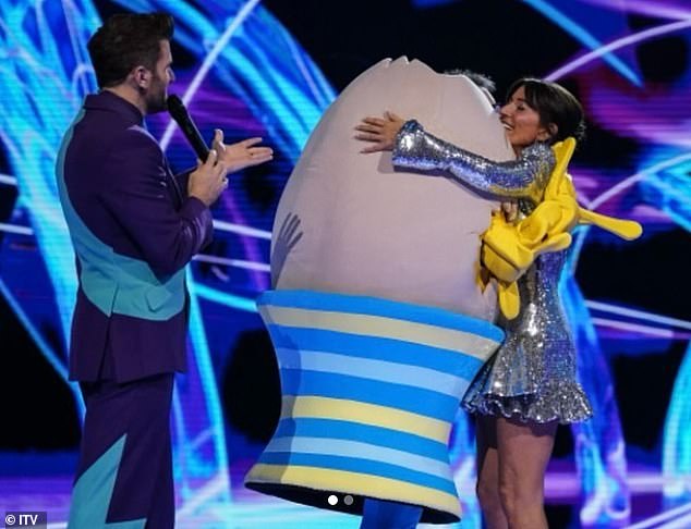 Dippy Egg was revealed as Nicky left the judge and his Long Lost Family co-host Davina, stunned as she jumped from her seat and ran onto the stage for a hug