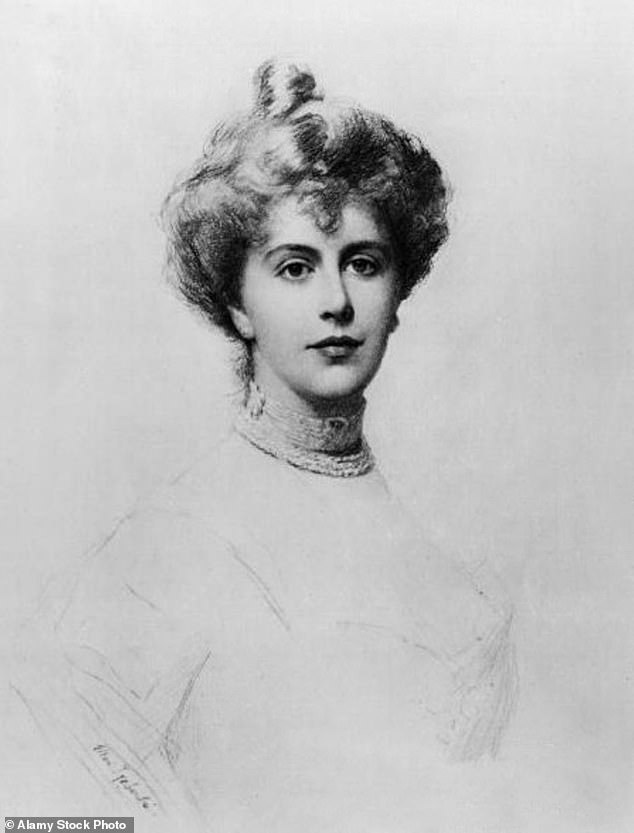 A portrait of Alice Keppel, wife of George Keppel.  Alice was Camilla's great-grandmother