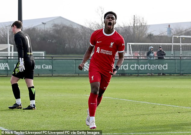 Keyrol Figueroa has made waves for Liverpool's academy since rejoining the club in 2021
