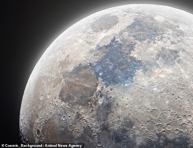 Astronomers believe the southern portion of the moon could hold billions of gallons of water