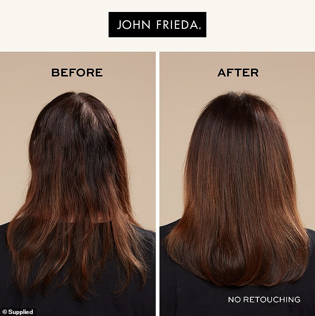 While you are working on correcting hair imbalances, Ms Salinger recommends using the John Frieda PROfiller+ range to plump and improve the appearance of your hair