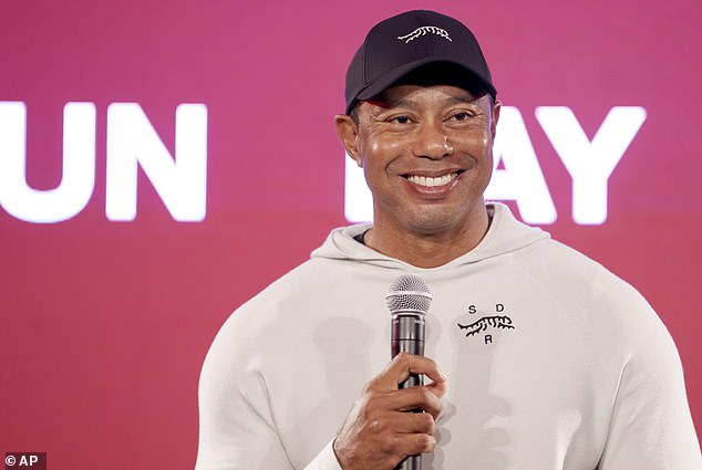 Tiger Woods has officially launched his new clothing and clothing line, 'Sun Day Red'