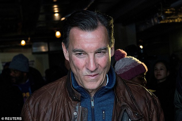 Speaker Mike Johnson swore in New York Democrat Tom Suozzi to Congress, officially downing his razor-thin majority in the House of Representatives with one new seat