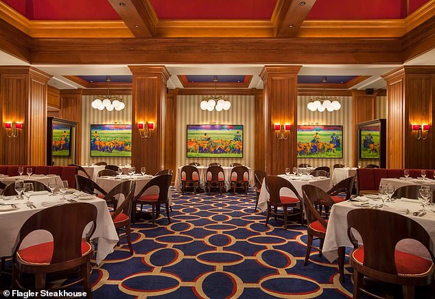 According to the woman, the couple had been dining at the upscale Flagler Steakhouse in the Breakers Hotel when Fanjul 