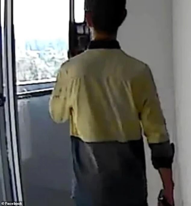 A Queensland tenant discovered a tradie appeared to be filming her apartment while she was not there after checking her 'petcam' footage