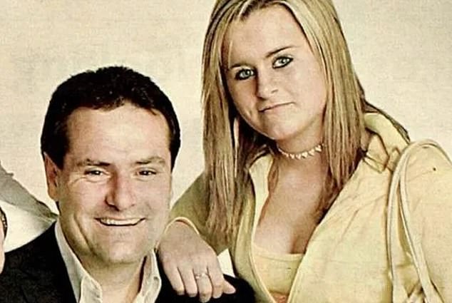 Details have emerged about Mrs O'Brien's tragedy-stricken life after the death of her sister Lynsey sparked the suicide of their heartbroken father Paul (pictured with Lynsey) seven years later